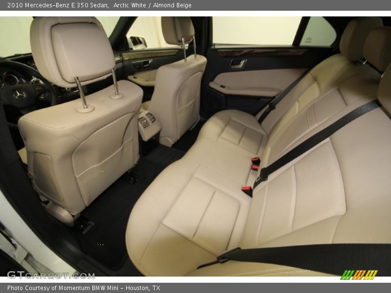 Arctic White / Almond Beige 2010 Mercedes-Benz E 350 Sedan