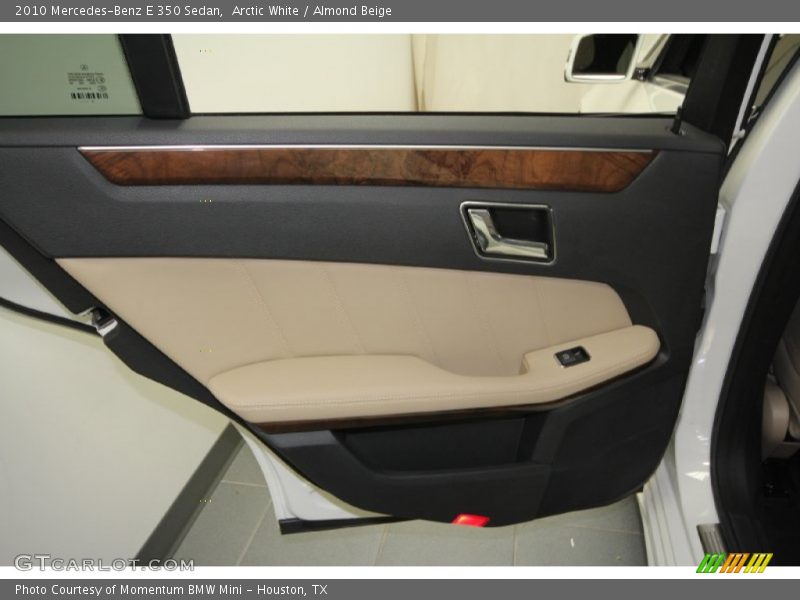 Arctic White / Almond Beige 2010 Mercedes-Benz E 350 Sedan