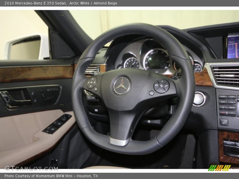 Arctic White / Almond Beige 2010 Mercedes-Benz E 350 Sedan