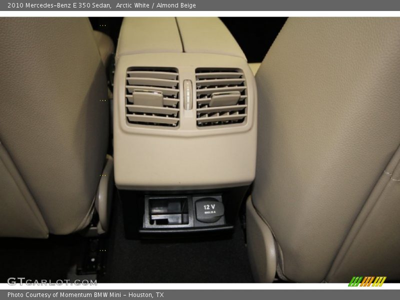 Arctic White / Almond Beige 2010 Mercedes-Benz E 350 Sedan