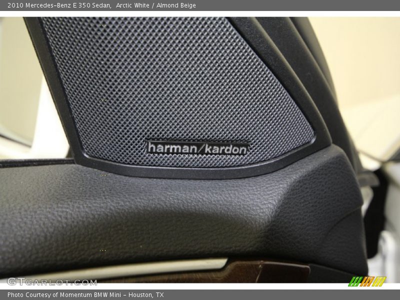 Arctic White / Almond Beige 2010 Mercedes-Benz E 350 Sedan