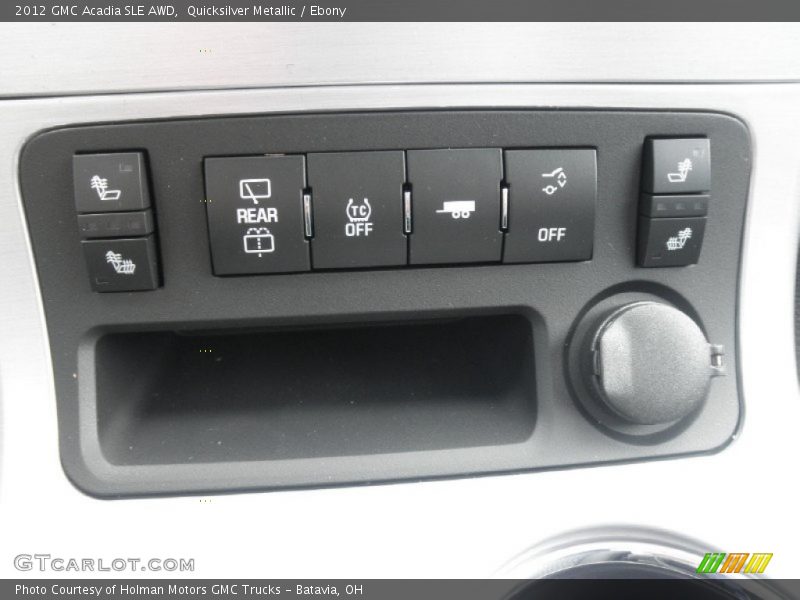 Quicksilver Metallic / Ebony 2012 GMC Acadia SLE AWD