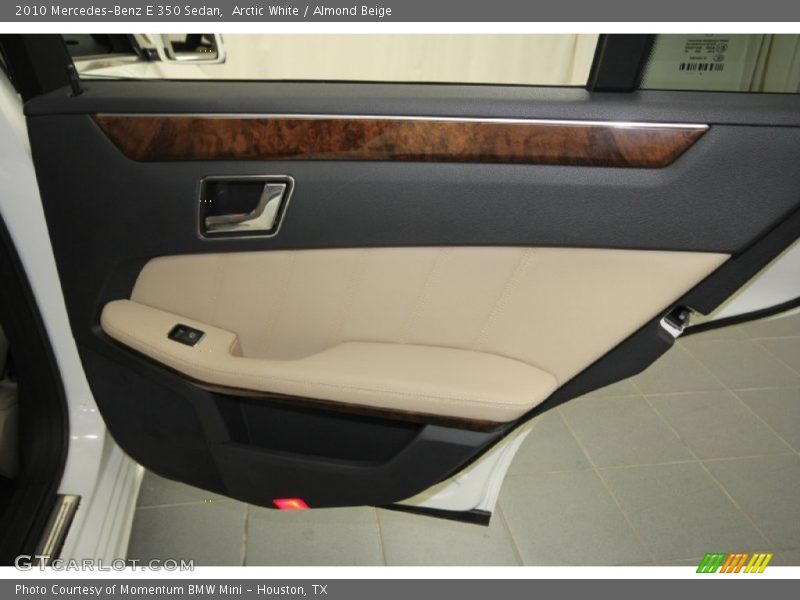 Arctic White / Almond Beige 2010 Mercedes-Benz E 350 Sedan