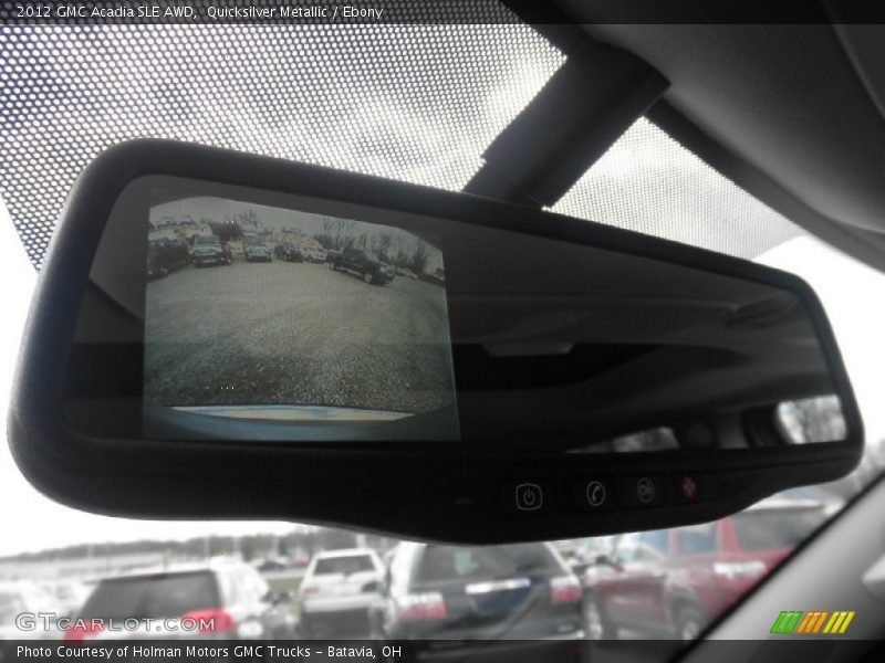 Quicksilver Metallic / Ebony 2012 GMC Acadia SLE AWD