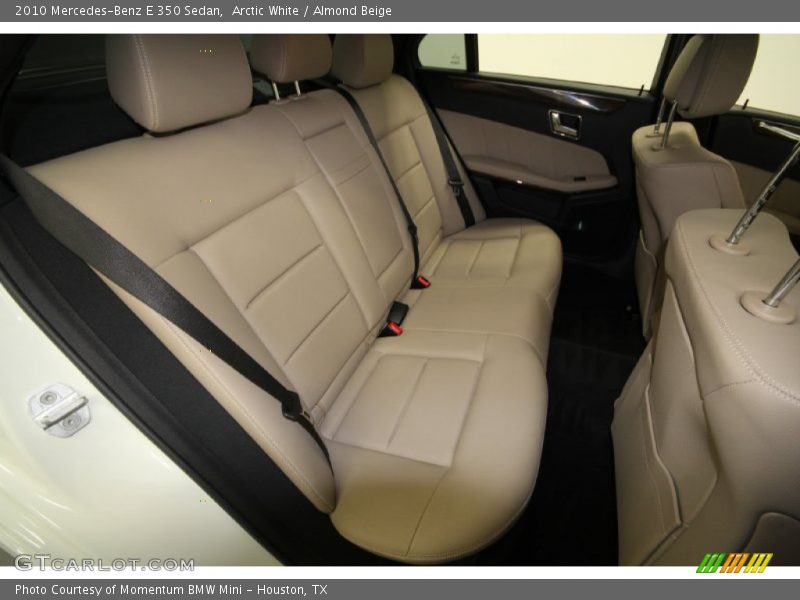 Arctic White / Almond Beige 2010 Mercedes-Benz E 350 Sedan
