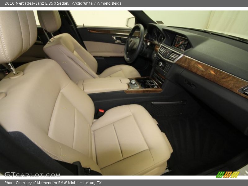 Arctic White / Almond Beige 2010 Mercedes-Benz E 350 Sedan