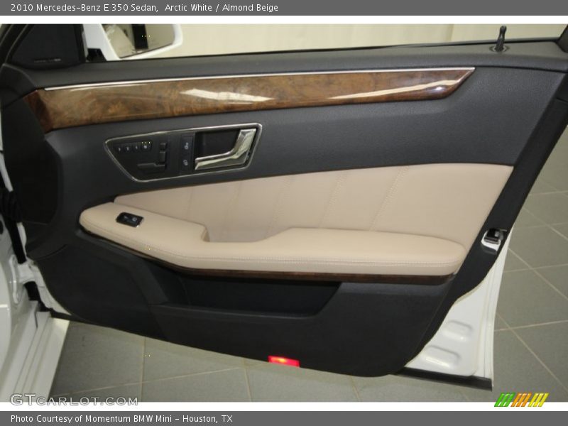 Arctic White / Almond Beige 2010 Mercedes-Benz E 350 Sedan