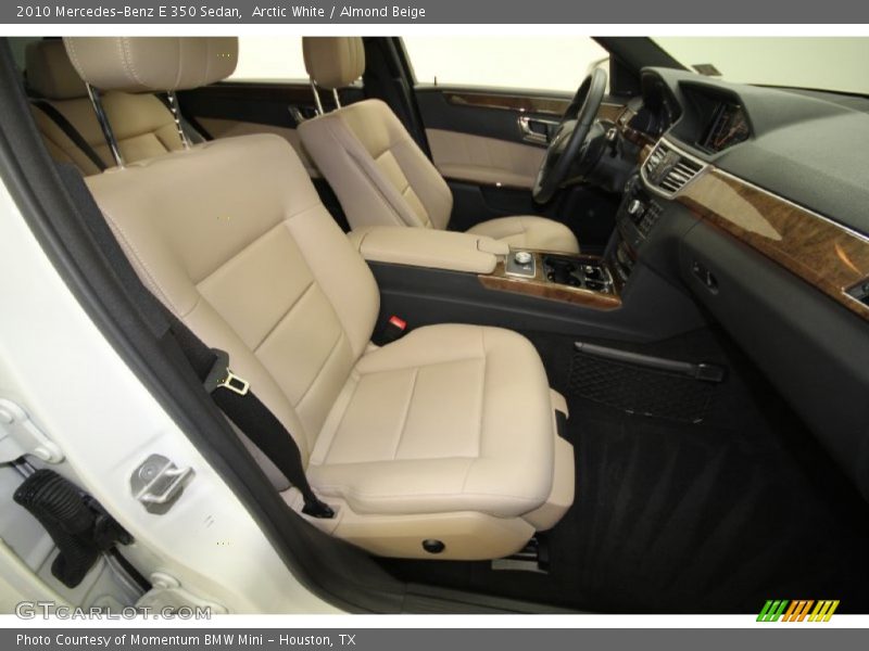 Arctic White / Almond Beige 2010 Mercedes-Benz E 350 Sedan