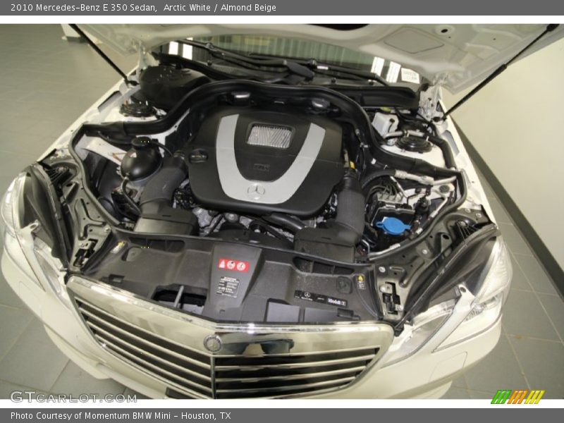 Arctic White / Almond Beige 2010 Mercedes-Benz E 350 Sedan
