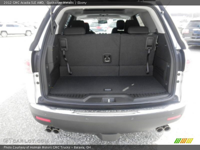 Quicksilver Metallic / Ebony 2012 GMC Acadia SLE AWD