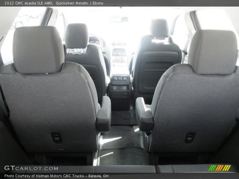 Quicksilver Metallic / Ebony 2012 GMC Acadia SLE AWD
