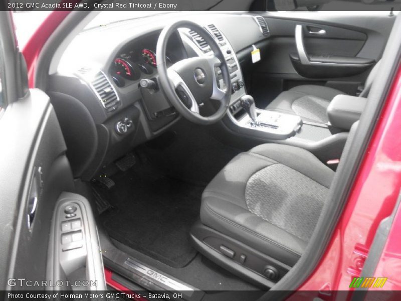 Crystal Red Tintcoat / Ebony 2012 GMC Acadia SLE AWD