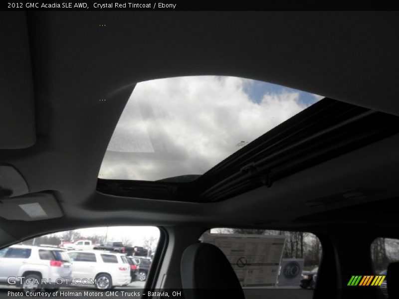 Crystal Red Tintcoat / Ebony 2012 GMC Acadia SLE AWD