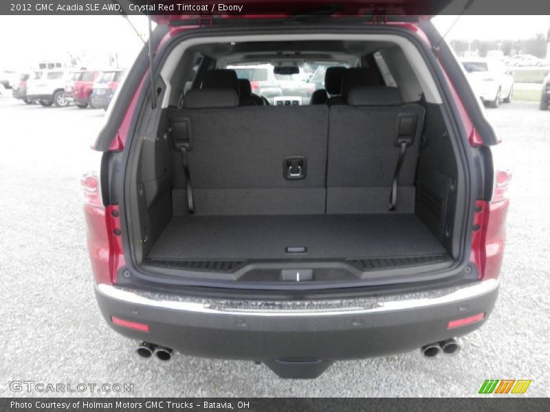 Crystal Red Tintcoat / Ebony 2012 GMC Acadia SLE AWD