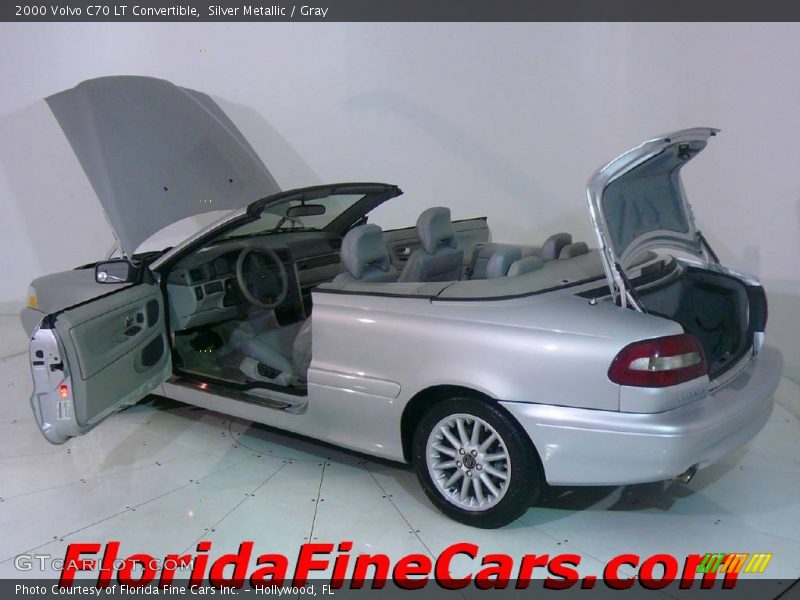 Silver Metallic / Gray 2000 Volvo C70 LT Convertible