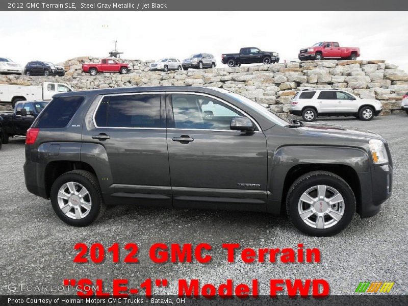 Steel Gray Metallic / Jet Black 2012 GMC Terrain SLE