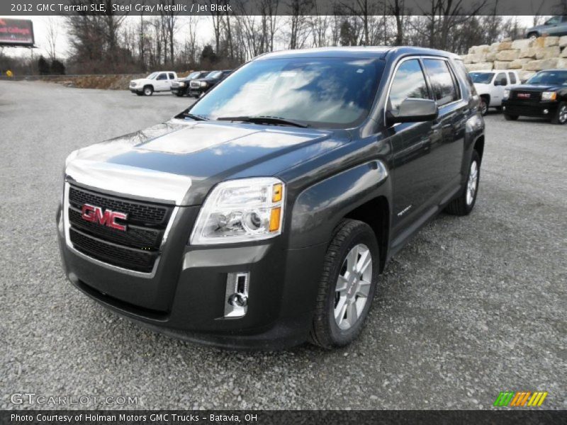 Steel Gray Metallic / Jet Black 2012 GMC Terrain SLE