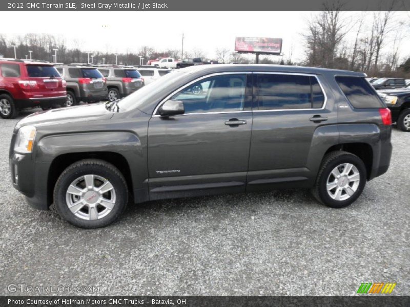 Steel Gray Metallic / Jet Black 2012 GMC Terrain SLE