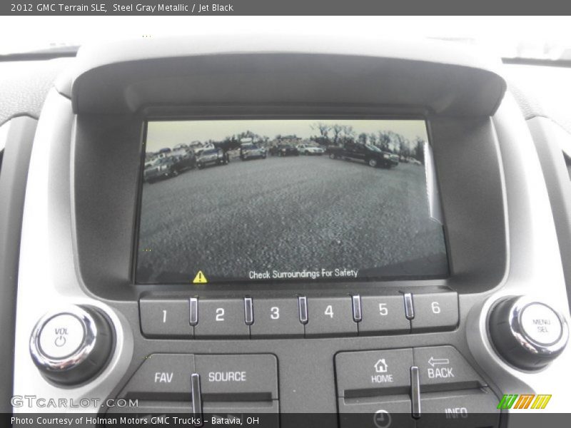 Steel Gray Metallic / Jet Black 2012 GMC Terrain SLE