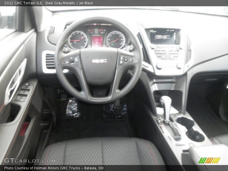 Steel Gray Metallic / Jet Black 2012 GMC Terrain SLE