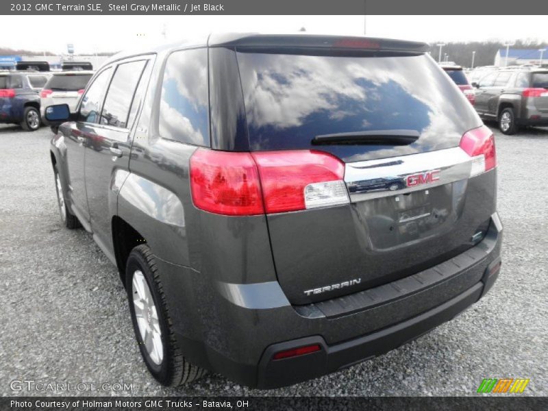 Steel Gray Metallic / Jet Black 2012 GMC Terrain SLE