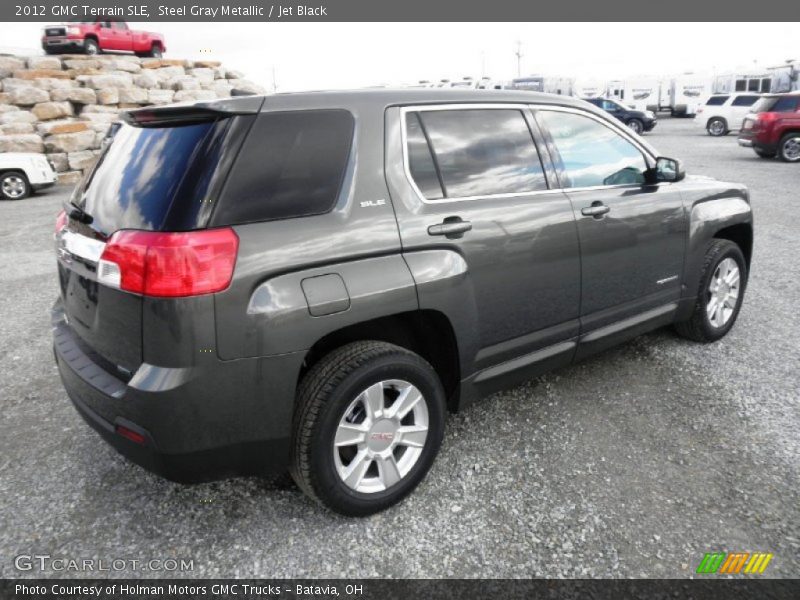 Steel Gray Metallic / Jet Black 2012 GMC Terrain SLE