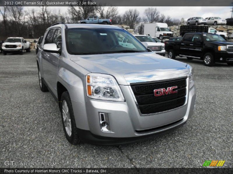Quicksilver Metallic / Jet Black 2012 GMC Terrain SLE