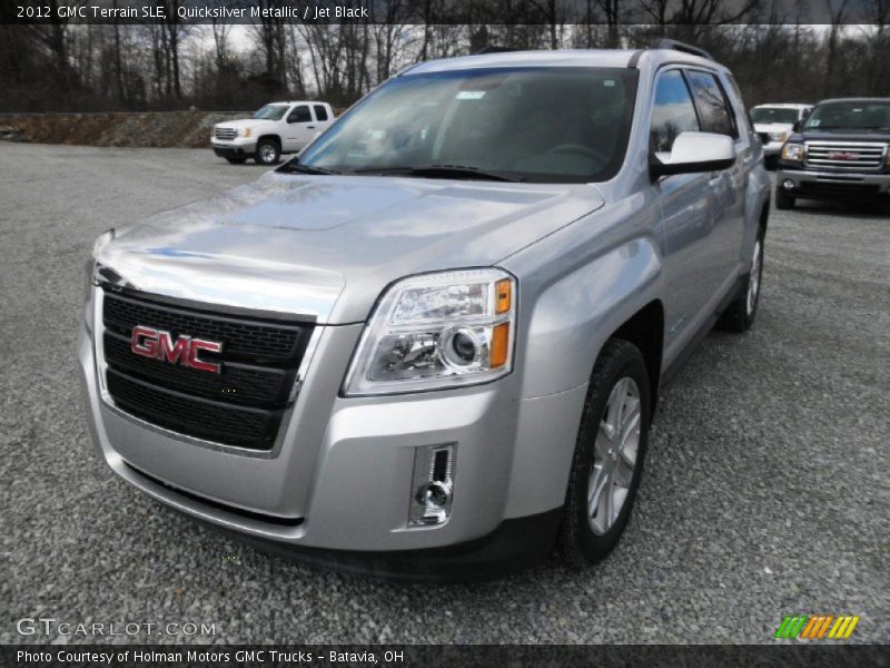 Quicksilver Metallic / Jet Black 2012 GMC Terrain SLE