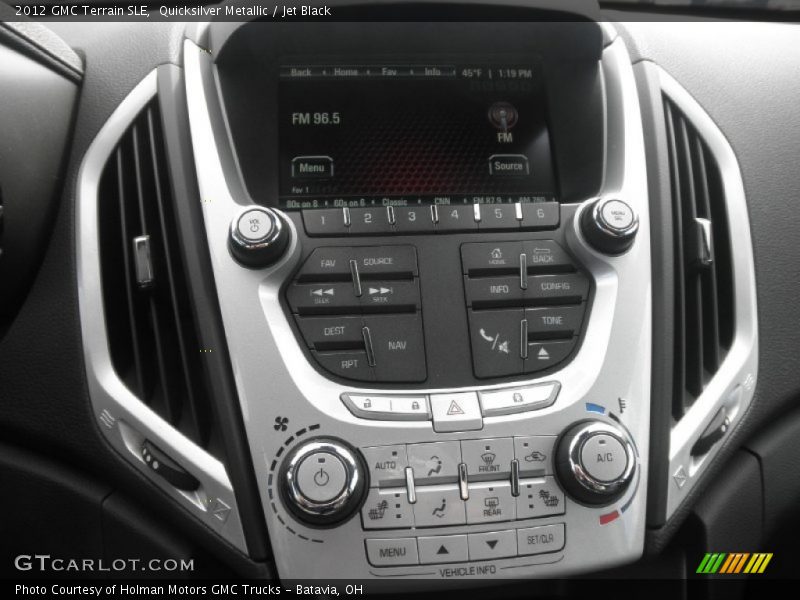 Quicksilver Metallic / Jet Black 2012 GMC Terrain SLE