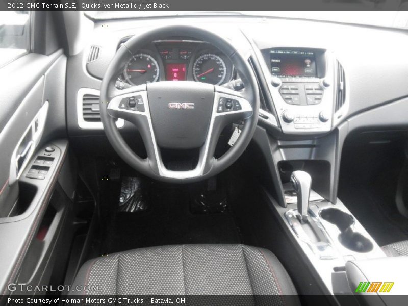 Quicksilver Metallic / Jet Black 2012 GMC Terrain SLE