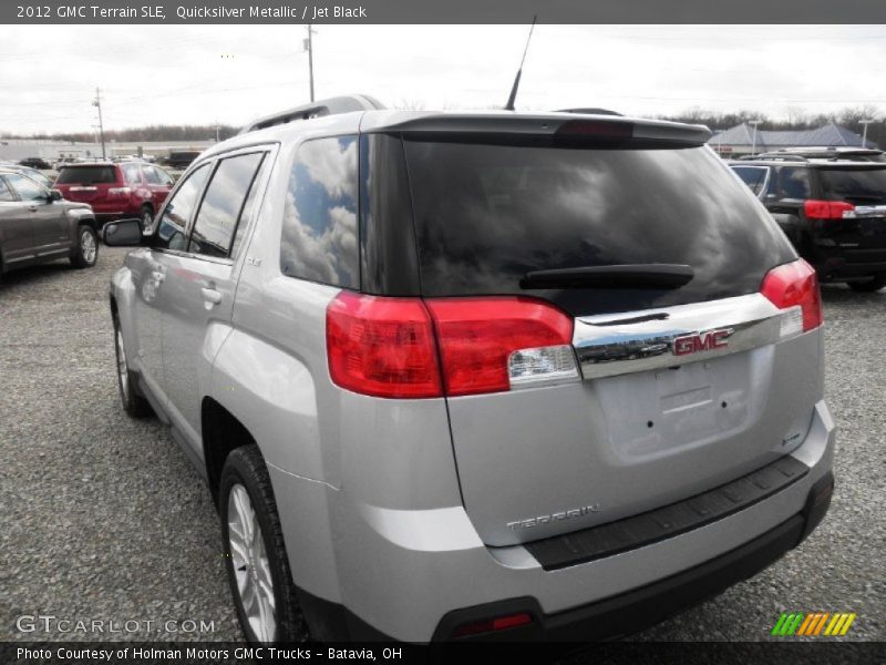 Quicksilver Metallic / Jet Black 2012 GMC Terrain SLE