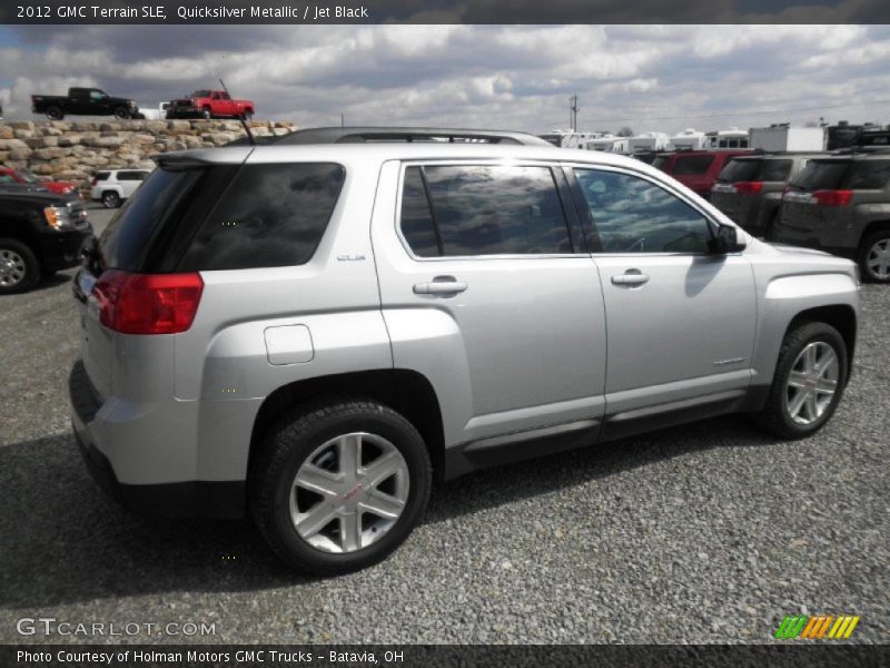 Quicksilver Metallic / Jet Black 2012 GMC Terrain SLE