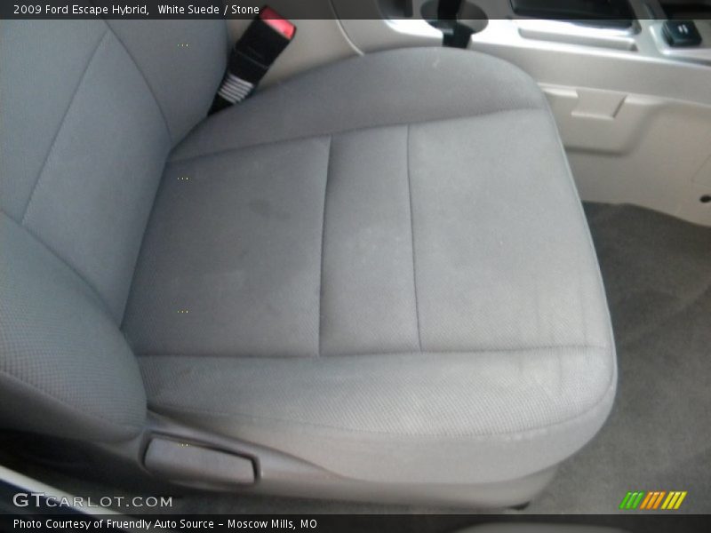 White Suede / Stone 2009 Ford Escape Hybrid