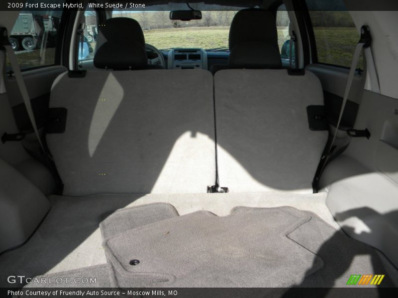 White Suede / Stone 2009 Ford Escape Hybrid