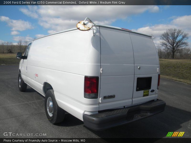 Oxford White / Medium Flint Grey 2006 Ford E Series Van E350 Commercial Extended