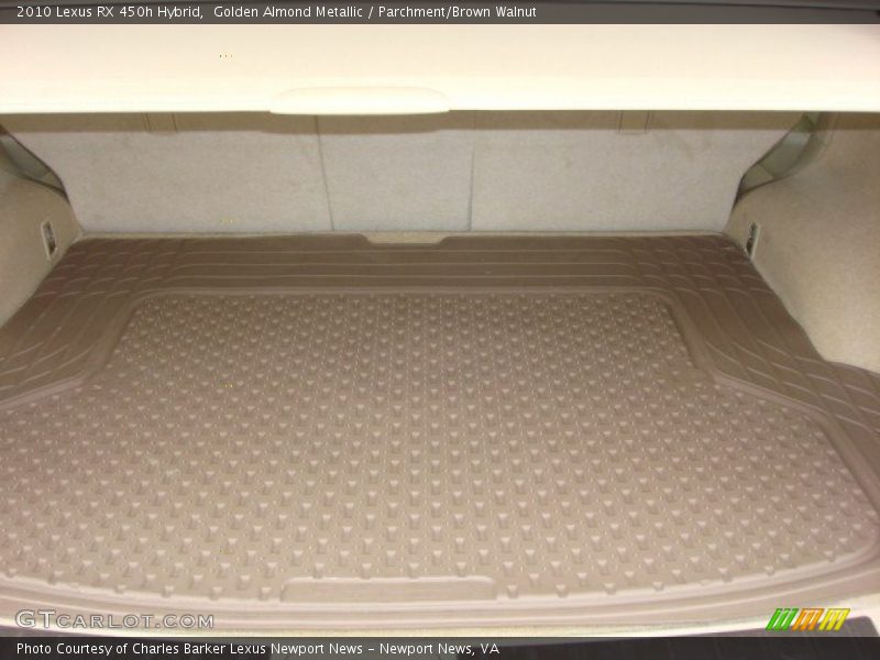 Golden Almond Metallic / Parchment/Brown Walnut 2010 Lexus RX 450h Hybrid