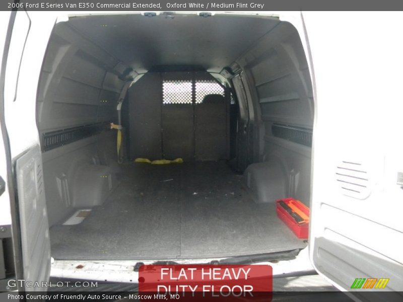Oxford White / Medium Flint Grey 2006 Ford E Series Van E350 Commercial Extended