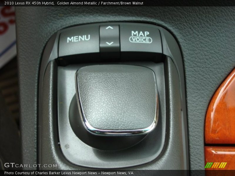 Golden Almond Metallic / Parchment/Brown Walnut 2010 Lexus RX 450h Hybrid