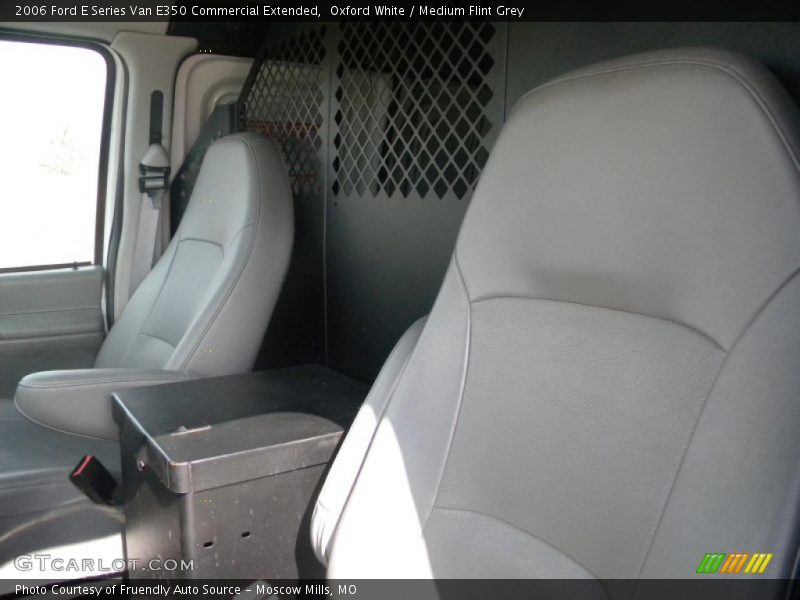 Oxford White / Medium Flint Grey 2006 Ford E Series Van E350 Commercial Extended