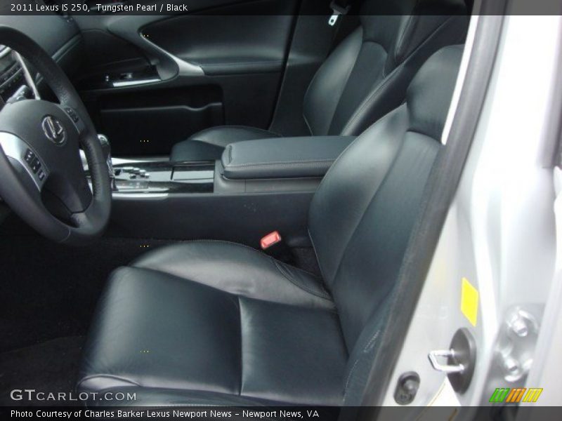 Tungsten Pearl / Black 2011 Lexus IS 250