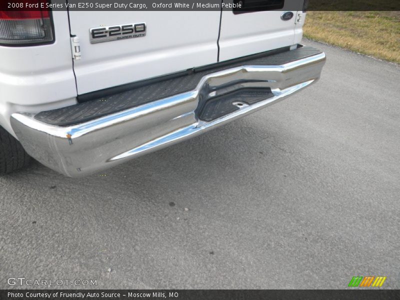 Oxford White / Medium Pebble 2008 Ford E Series Van E250 Super Duty Cargo