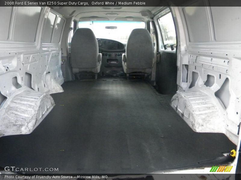 Oxford White / Medium Pebble 2008 Ford E Series Van E250 Super Duty Cargo