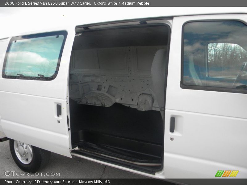 Oxford White / Medium Pebble 2008 Ford E Series Van E250 Super Duty Cargo