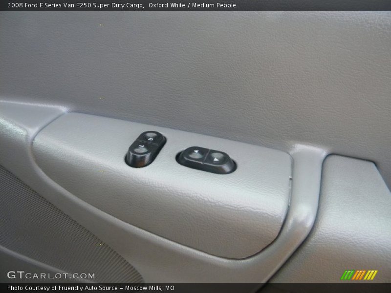 Oxford White / Medium Pebble 2008 Ford E Series Van E250 Super Duty Cargo