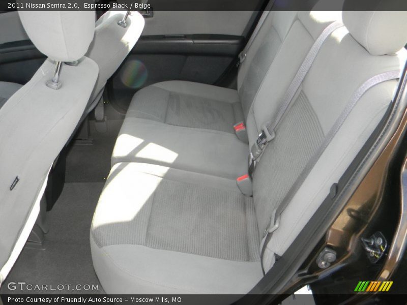 Espresso Black / Beige 2011 Nissan Sentra 2.0
