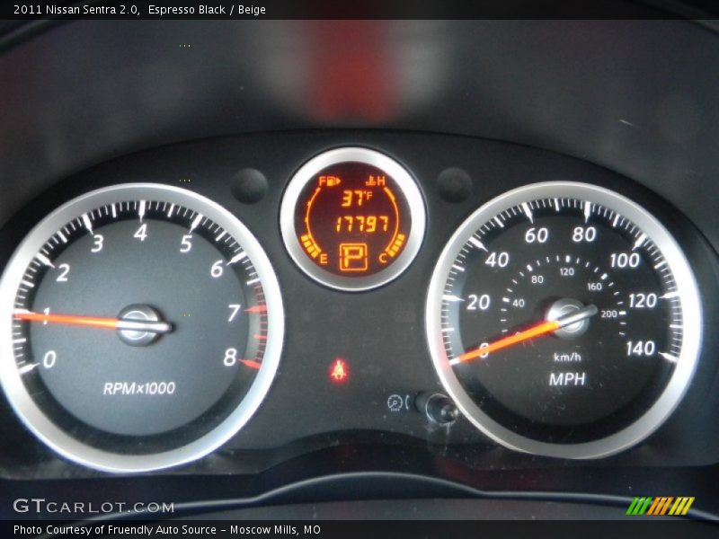  2011 Sentra 2.0 2.0 Gauges