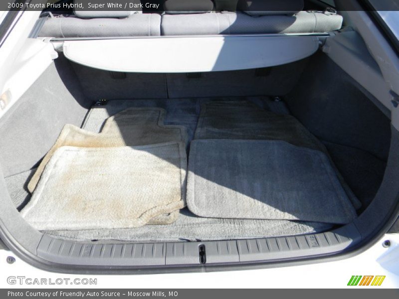 Super White / Dark Gray 2009 Toyota Prius Hybrid