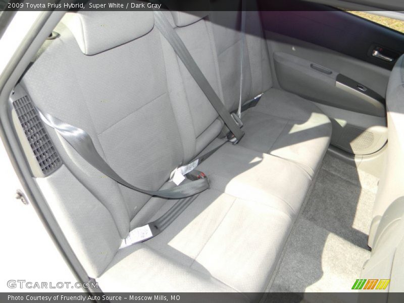 Super White / Dark Gray 2009 Toyota Prius Hybrid