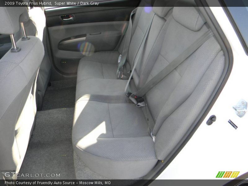 Super White / Dark Gray 2009 Toyota Prius Hybrid
