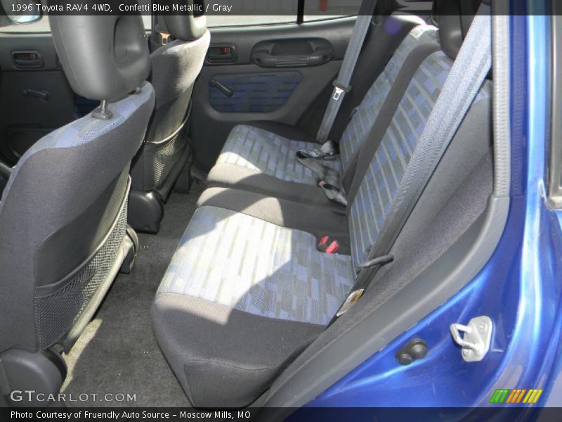 1996 RAV4 4WD Gray Interior